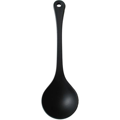 TORO Plastová naberačka KITCHISIMO Nero 30cm