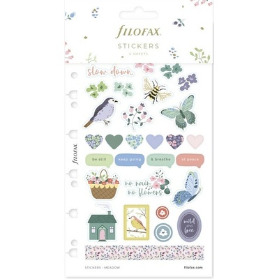 Filofax Samolepky Multi Meadow náplň osobních A5 diářů
