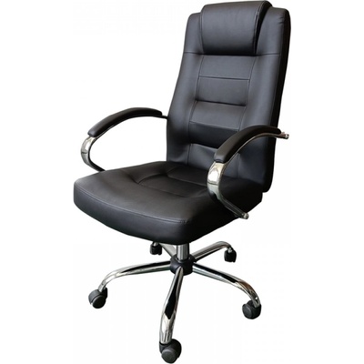 Директорски стол Slash, естествена кожа, черен (O4010140493)