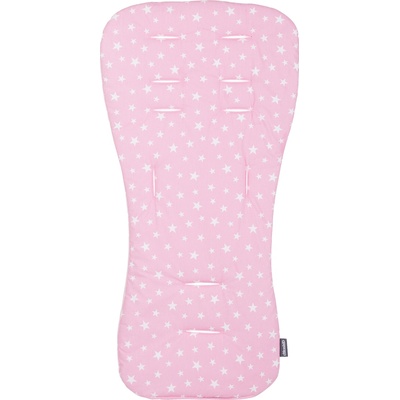 Chipolino Мека подложка за количка Chipolino - Звезди, розова (VVPAD02402PINK)