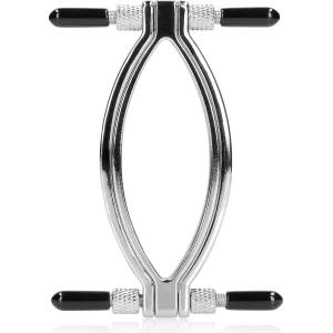 Ouch! Xtreme Adjustable Pussy Clamp Silver