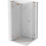 Mexen Lunar L петоъгълна душ кабина с лява люлееща се врата 90 x 90 см, (831L-090L-090P-65-00-L)