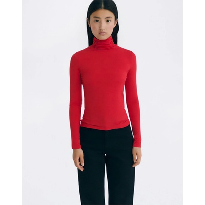 Thinking MU Red Noe Cachemire Top RED