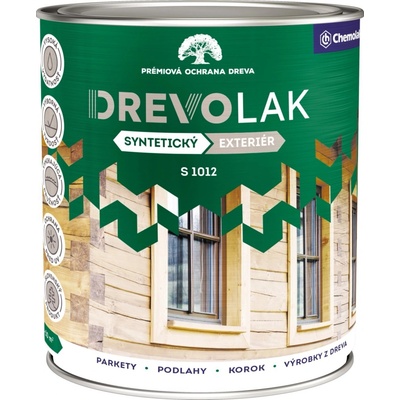 Chemolak Lak S 1012 syntetický vonkajší 0,75 l bezfarebný