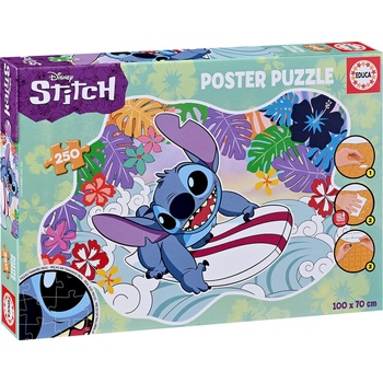 Educa Детски пъзел Educa от 250 части - Стич (EDU19963)