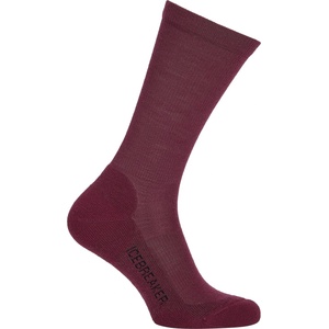 Icebreaker Дамски спортни чорапи Icebreaker Women's Lifestyle Light Crew Sports socks - Dark Berry - размер 38-40 (EU) (201-2023-2212)