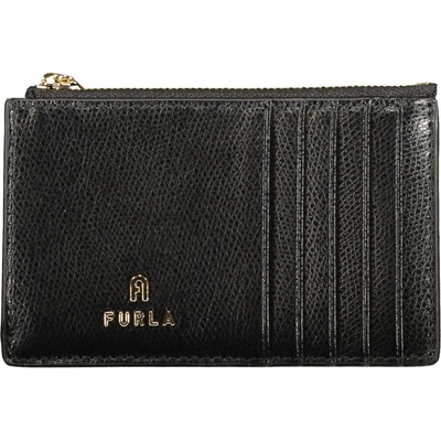 FURLA Luxusná Dámska Kožená Karty Camelia M čierna