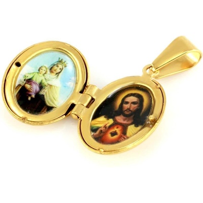 MPM Přívěsek z chirurgické oceli Pendant 7663 Gold