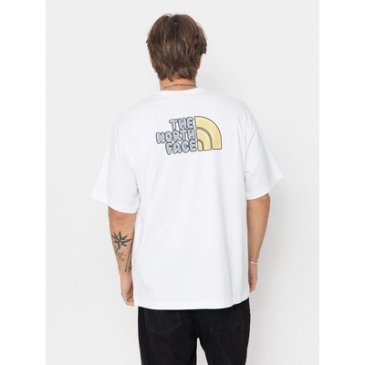 The North Face Bubble Logo Relaxed tnf white