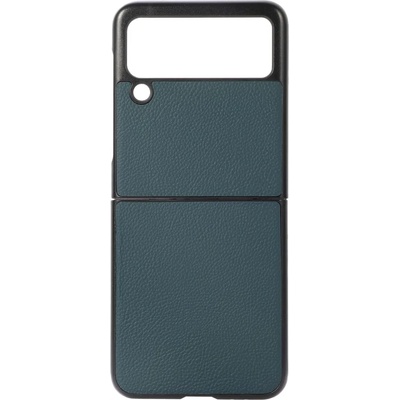 GKK Кожен Калъф за Samsung Galaxy Z Flip 3, Skin Leather Case, Зелен (5901012378988)