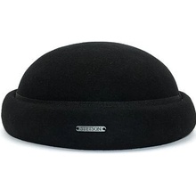 Docker Cap Stetson Docker Woolfelt Black