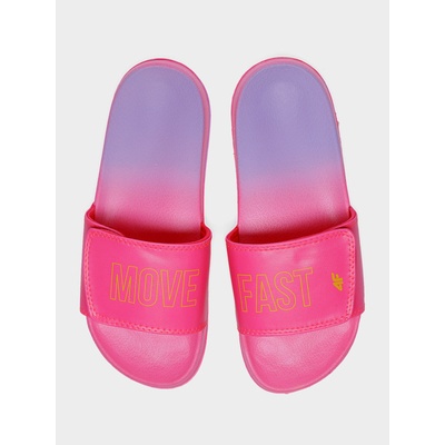4F HJL22-JKLD002 detské šľapky PINK