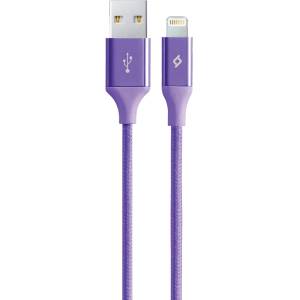 Ttec Кабел AlumiCable Lightning Charge/Data Cable, Лилав