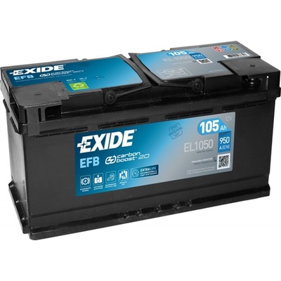 Exide Start-Stop EFB 12V 105Ah 950A EL1050