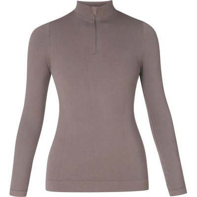 Sweaty betty Women's Mindful 1/4 Zip Fleece - taupe brown