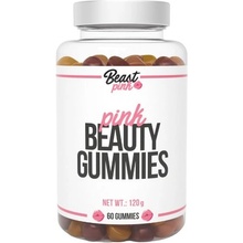 BeastPink Pink Beauty Gummies starfruit papaya cherry 60 kapslí