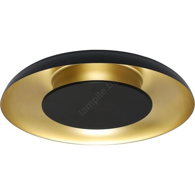 MILAGRO Led таванно осветително тяло piattino led/30w/230v 3000/4000/6000k Ø 40 см черно/златисто (mi2760)