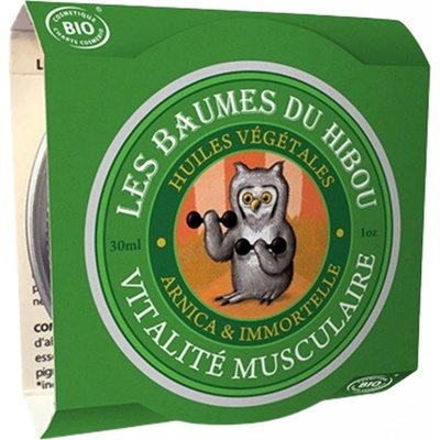 LES BAUMES DU HIBOU "Vitalité Musculaire" Muscle Vitality Balm 30 ml