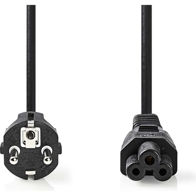 Nedis CEGL10130BK20 Захранващ кабел за преносими компютри IEC-320-C5, 3 x 0, 75 mm, дължина 2 m (CEGL10130BK20)