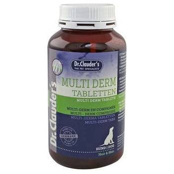Image 1 of Dr.Clauder's Multi-Derm tab-хранителна добавка на таблетки за козина и кожа при кучета 450 гр