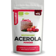 BioMedical Organic Acerola Powder Bio prášek z Aceroly 100g