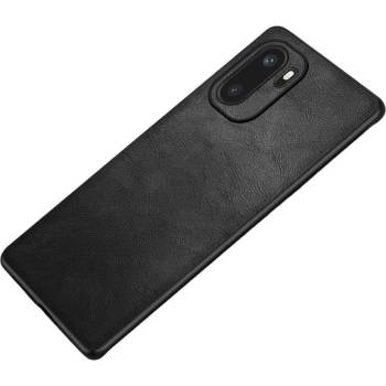 GKK Кожен Калъф за OnePlus 15R, Leather Coated Case, Черен (5966011954311)