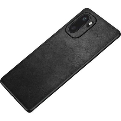 GKK Кожен Калъф за OnePlus 15R, Leather Coated Case, Черен (5966011954311)