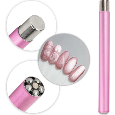 Magnet Cat Eye 2in1 valec ružový
