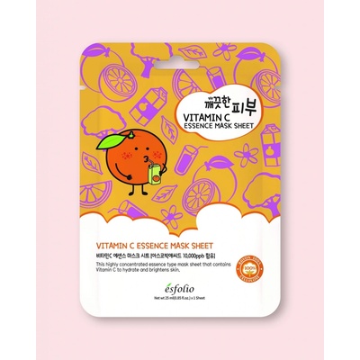 Esfolio Pure Skin Vitamin C Essence Mask Sheet 25 ml