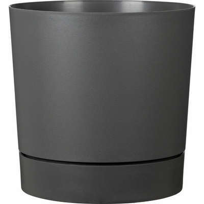 Scheurich Kvetináč Plano+ Metallic Grey - 29 cm