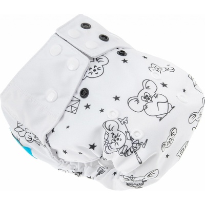 Mommy Mouse vrchné PUL nohavičky White