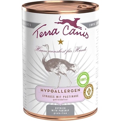 Terra Canis Hypoalergénna Pštros s paštrnákom 400 g