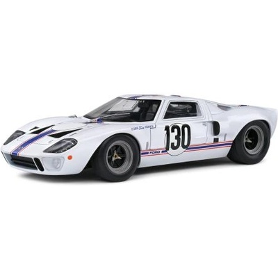 Solido 1: 18 ford gt40 mk1 БЯЛ #130 h. greder / j. m. giorgi targa florio 1967