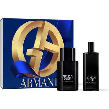 Giorgio Armani Code EDT plnitelný flakon 50 ml + EDT 15 ml, dárková sada pro muže