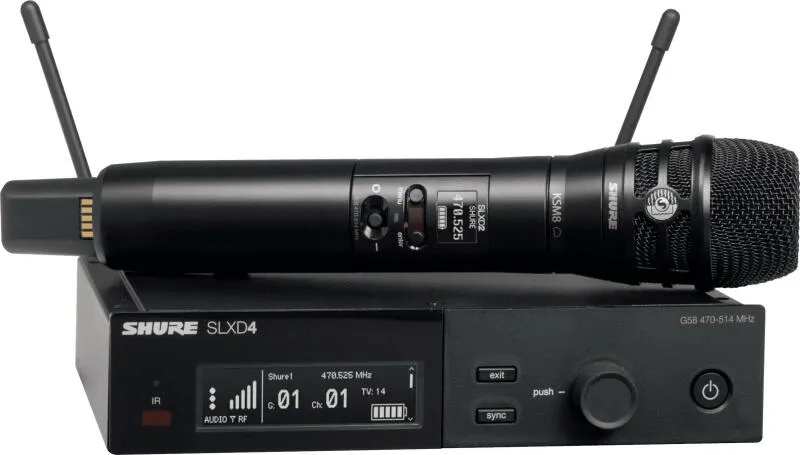Shure SLXD24E/K8B KSM8