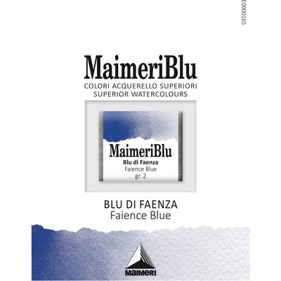 Maimeri Blu Акварелна боя Faience Blue 377 1, 5 ml 1 бр (M1607377)