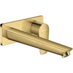 Hansgrohe Talis E - Смесител за мивка за вграждане, финиш полирано злато 71734990 (71734990)