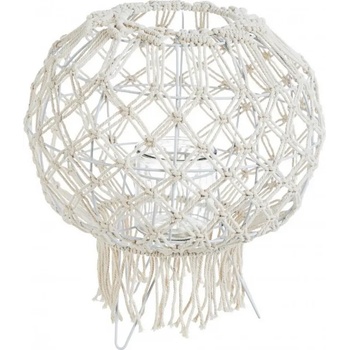 Bizzotto БЯЛ ФЕНЕР МАКРАМЕ h38 (0140973)