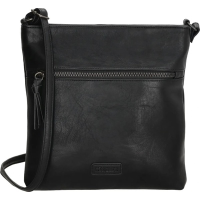 Beagles Černá prošívaná crossbody kabelka „Jenny”