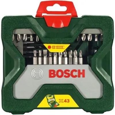 Bosch Накрайник бит Bosch комплект със свредла 43 бр. , 1/4", X-Line-2 607 019 613