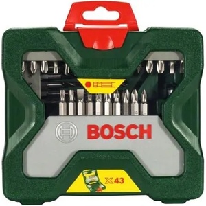Bosch Накрайник бит Bosch комплект със свредла 43 бр. , 1/4", X-Line-2 607 019 613