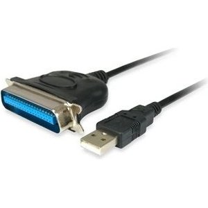 Equip Equip133383 USB 2.0 преходник за паралелен порт, Parallel, мъжки/мъжки, EPP/ECP 133383 (133383)
