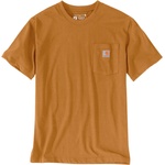 Carhartt Мъжка тениска Carhartt Workw Pocket S/S T-shirt - Carhartt Brown - размер XS (016-7689-1911)