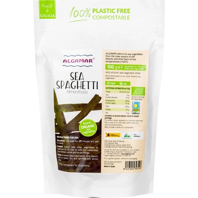 Algamar Mořské řasy Spaghetti Bio 100 g