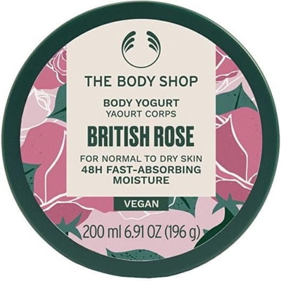 The Body Shop tělový jogurt British Rose 200 ml