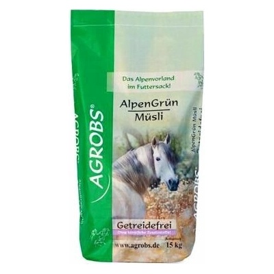 Agrobs AlpenGrün Müsli Alpské zelené müsli 15 kg – Zboží Mobilmania