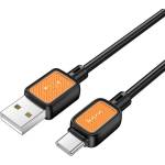 hoco. X108 кабел за данни USB - Type-C, 100 см, ЧЕРЕН X108_USB_C_B (X108_USB_C_B)