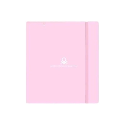 Benetton Папка с пръстени Benetton Unique Розов цвят тюркоаз 27 X 32 X 4 cm