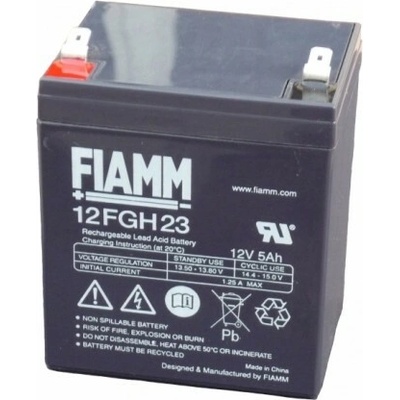 Fiamm 12 FGH 23 12V 5Ah ,3 09711
