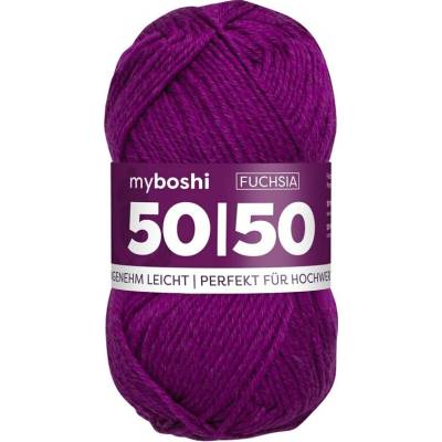 Příze myboshi 50/50 Fuchsia